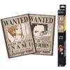 SET 2 CHIBI POSTERS ONE PIECE NAMI & ROBIN