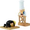 FIGURA ONE PIECE WORLD LOG STORIES SANJI & ZEFF 8CM