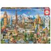 Puzzle Simbolos de Europa 2000pzs