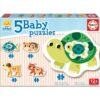 Puzzle Animales 2-5pzs