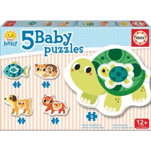 Puzzle Animales 2-5pzs