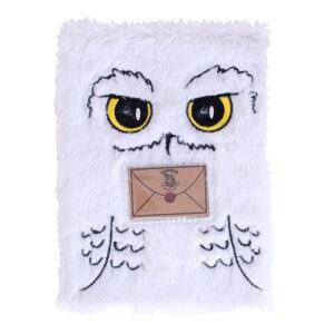 img_165471_5cea91039d2fe6b9fe6ed29ea3610a69_1.jpg Cuaderno peluche A5 Hedwig Harry Potter