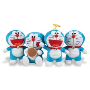 Peluche Doraemon soft 40/45cm surtido PACK 4 uds