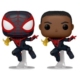 Figura POP Spiderman Miles Morales - Miles Morales Classic Suit 5 + 1 Chase PACK 6 uds