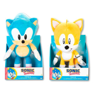 Peluche Sonic y Tails Sonic the Hedgehog 40cm surtido PACK 4 uds
