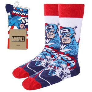 Calcetines Capitan America Marvel PACK 6 uds