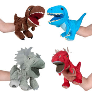 Peluche marioneta dinosaurio Jurassic World surtido PACK 8 uds