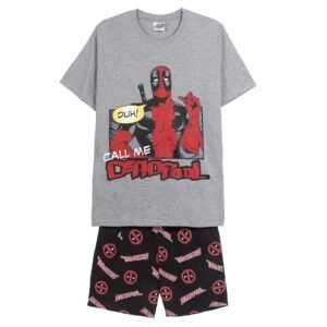 Conjunto pijama Deadpool Marvel adulto PACK 12 uds