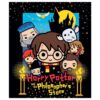 Manta premium coralina Chibi Harry Potter