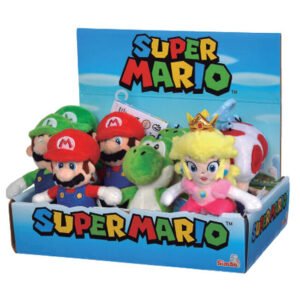 Llavero peluche Super Mario Nintendo 12cm surtido PACK 12 uds