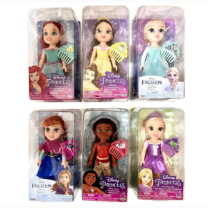 Muñeca Princesas Disney 15cm surtido PACK 4 uds