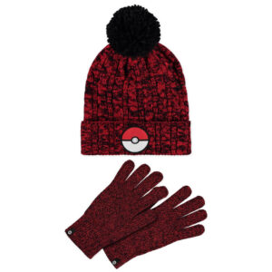 img_271532_411d791252e4e83f653c5c358348cc7c_1.jpg Set gorro y guantes Pokeball Pokemon