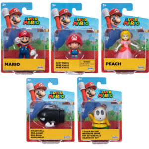 Figura Super Mario Wave 38 Super Mario Bros 6,5cm surtido PACK 8 uds