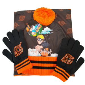 img_281038_bb7bd1c18e0400c379b913b7872ea6ce_1.jpg Set gorro braga cuello y guantes Naruto