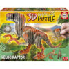Puzzle 3D Velociraptor 64pzs