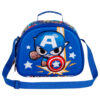 Bolsa portameriendas 3D Punch Capitan America Vengadores Avengers Marvel