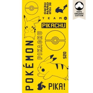 Toalla Pikachu Pokemon algodon PACK 5 uds