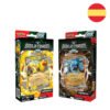 Baraja juego cartas coleccionables Battle Deck Pokemon surtido español PACK 6 uds