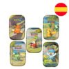 Mini lata juego cartas coleccionables Pokemon surtido español PACK 10 uds