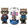Figura Vinyl SODA Marvel Guardianes de la Galaxia Rocket 5 + 1 Chase PACK 6 uds
