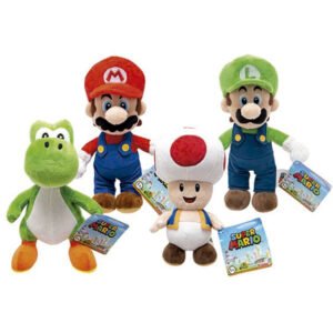 Peluche Super Mario Bros 20cm surtido PACK 12 uds