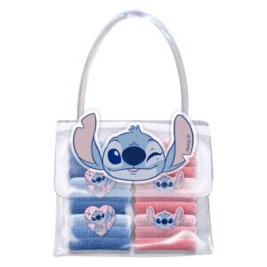 Bolso gomas de pelo Stitch Disney PACK 12 uds
