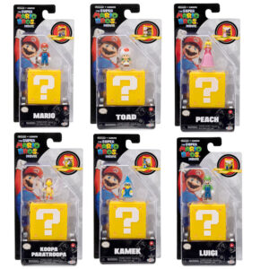 Figura Super Mario Bros surtido PACK 6 uds