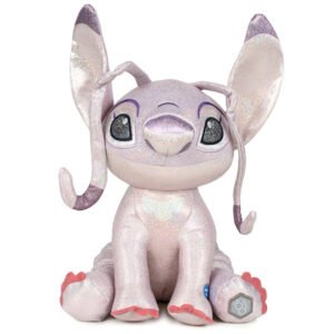 Peluche Angel Stitch Glitter 100th Anniversary Disney 28cm