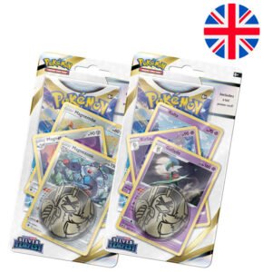 Blister Juego Cartas Coleecionables Espada y Escudo Pokemon ingles PACK 16 uds