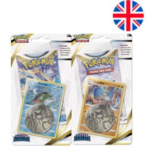 Blister juego cartas coleccionables Espada y Escudo Pokemon ingles surtido PACK 16 uds