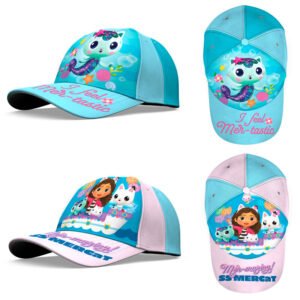 Gorra La Casa de Muñecas de Gabby algodon surtido PACK 8 uds