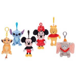Peluche llavero Disney Classic 11cm surtido PACK 12 uds