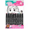 Set colorear numeros La Casa de Muñecas de Gabby PACK 6 uds