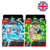 Baraja juego cartas coleccionables Mazo de batalla de lujo Pokemon ingles PACK 6 uds