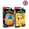 Juego cartas coleccionables Ampharos & Lucario Ex Battle Deck Pokemon ingles surtido PACK 6 uds
