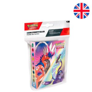 Juego cartas coleccionables Mini Portfolio Pokemon ingles PACK 12 uds