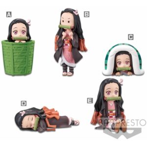 Figura World Collectable Nezuko Kamado Demon Slayer Kimetsu No Yaiba surtido 7cm PACK 12 uds