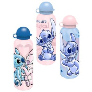 Cantimplora aluminio Stitch Disney 500ml surtido PACK 12 uds