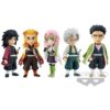 Figura World Collectable Vol.5 Demon Slayer Kimetsu No Yaiba surtido 7cm PACK 2 uds