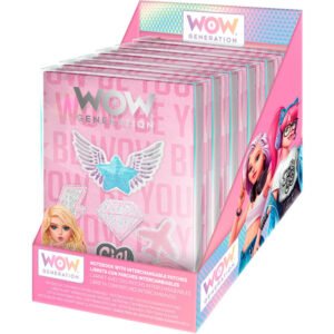 Libreta con parches intercambiables Wow Generation PACK 6 uds
