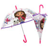 img_311571_b0f4ace35d050b4be2bf62a5241c8da0_1.jpg Paraguas manual transparente La Casa de Muñecas de Gabby 45cm PACK 6 uds