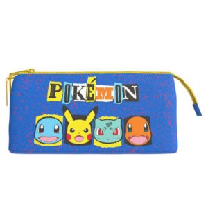 Portatodo Pokemon triple PACK 6 uds
