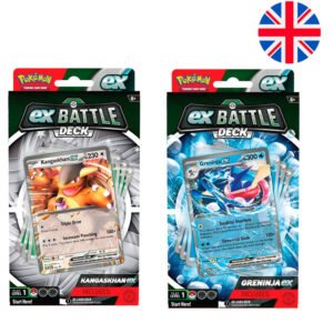 Baraja juego cartas coleccionables Battle Deck Pokemon surtido ingles PACK 6 uds