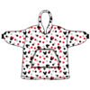 Bata sudadera oversize Minnie Disney coral infantil