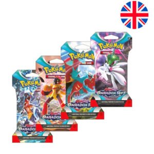 Sobre juego cartas coleccionables Paradox Rift Scarlet & Violet Pokemon surtido ingles PACK 24 uds