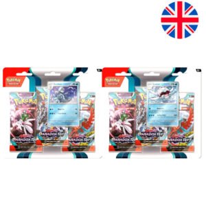 Blister juego cartas coleccionables Paradox Rift Scarlet & Violet Pokemon ingles surtido PACK 24 uds