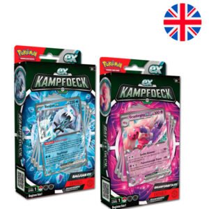 Baraja juego cartas coleccionables Kampfdeck Pokemon surtido ingles PACK 6 uds