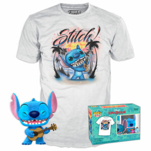 Set figura POP & Tee Disney Stitch Ukelele Exclusive