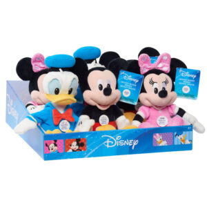 Peluche Disney 25cm sonido surtido PACK 12 uds