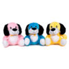 Peluche Perro Colores 25cm surtido PACK 6 uds